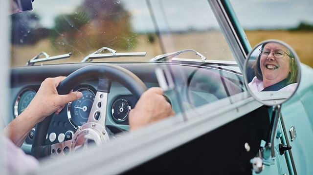 Dream drives Morgan mirror 